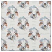 Tissu Brahman Américain Avec Texte (Échantillon)