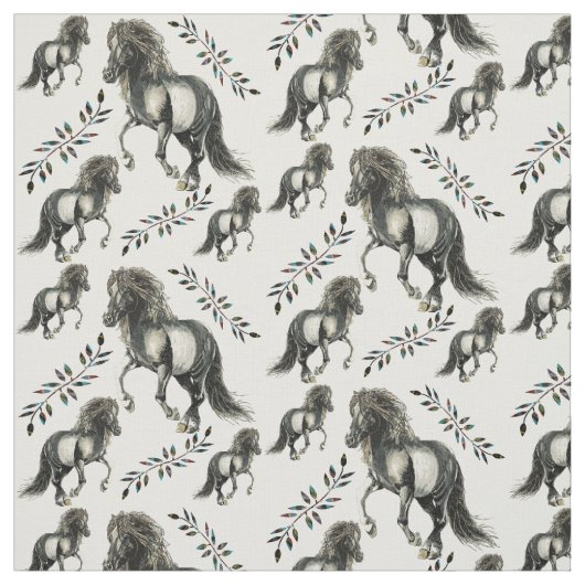 Tissu Brana et la feuille (Échantillon)