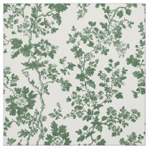 Branche de Rose Verte Toile