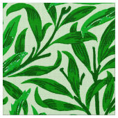 Tissu Branche de saule de William Morris, vert vert (Fermer)
