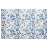 Tissu Branche de toile florale bleu doux (Fat Quarter)