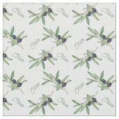 Tissu branches d'olivier (fermé)