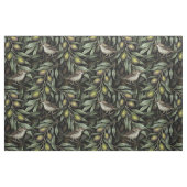 Tissu Branches d'olivier et Parulines (Fat Quarter)