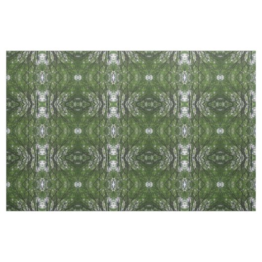 Tissu Branches et structure à motif Feuille (Fat Quarter)
