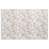 Tissu Branches Florales Sépia Délicates (Fat Quarter)