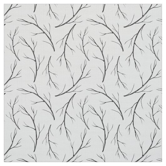 Tissu Branches sèches (Échantillon)