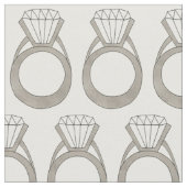 Tissu Bride de bling de Fiançailles Mariage Diamond (Fermer)