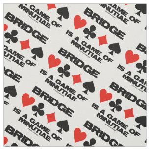 Tissu Bridge Est Un Jeu De Minutiae Four Card Costumes H