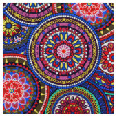 Tissu Bright Bohemian Boho Hippy Chic Motif (Fermer)