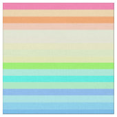 Tissu Bright Rainbow Stripes (Fermer)