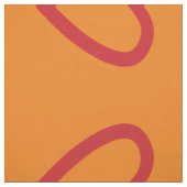Tissu Bright Red Hearts Motif (Échantillon)