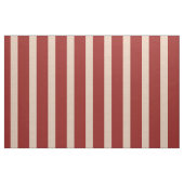 Tissu Bright Textes en bandes rouge et lin (Fat Quarter)