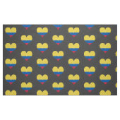 Tissu Briller de drapeau de la Colombie beau (Fat Quarter)