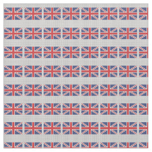 Tissu britannique d'impression de drapeau de KRW