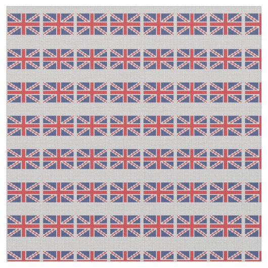 Tissu britannique d'impression de drapeau de KRW (Fermer)