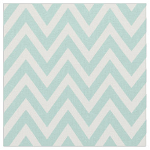 Tissu Broches Chevron Moderne Mint