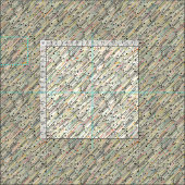 Tissu broches et aiguilles multiples (Carreau)