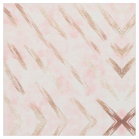 Tissu Brochures d'or filé peint rose (Fermer)