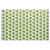 Tissu Brocoli drôle de bande dessinée (Fat Quarter)