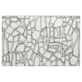 Tissu BROKEN noir blanc (Fat Quarter)