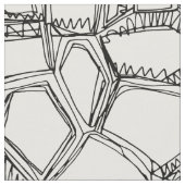 Tissu BROKEN noir blanc (Fermer)