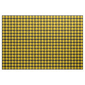 Tissu Brouillard - orange et noir (Yard)