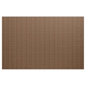 Tissu Brown au chocolat avec points Pois blancs (Yard)