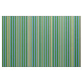 Tissu Brown, Bisque, Vert foncé, Bleu & Vert Motif (Yard)
