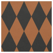 Tissu Brown Black Harlequin Diamonds Checkers Design  (Fermer)