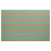 Tissu Brown, chocolat et Motif Turquoise (Fat Quarter)