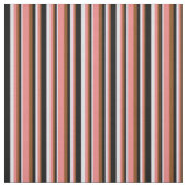 Tissu Brown, Corail clair, Lavande et noir (Échantillon)