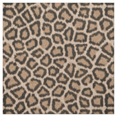 Tissu Brown de Motif de fourrure Leopard (Échantillon)
