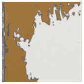 Tissu Brown et blanc d'impression de vache (Fermer)