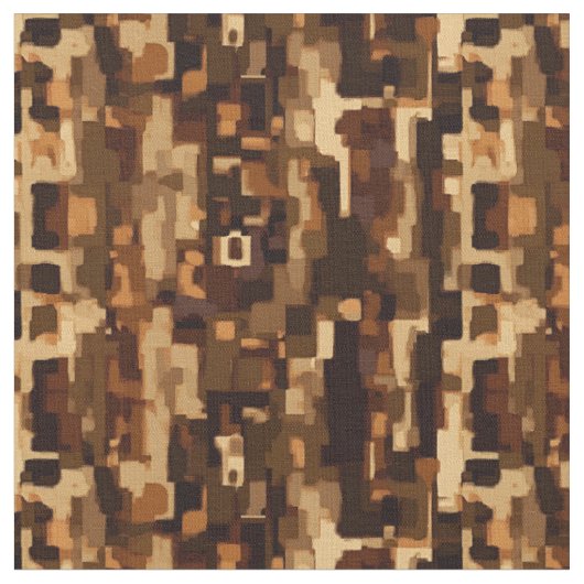 Tissu Brown et noir Abstrait (Fermer)