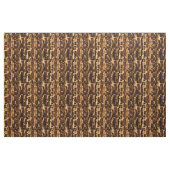 Tissu Brown et noir Abstrait (Fat Quarter)