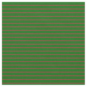 Tissu Brown et vert foncé Lignes de couleur Motif