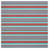 Tissu Brown, gris ardoise, gris clair et vert clair et c (Échantillon)