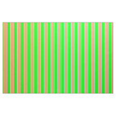 Tissu Brown, Lime & Motif Turquoise (Fat Quarter)