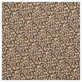 Tissu Brown Poster de animal Leopard (Échantillon)
