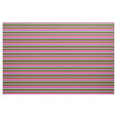 Tissu Brown, Rose Chaud, Violet, Bisque & Vert foncé (Fat Quarter)
