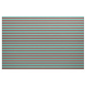 Tissu Brown, turquoise, jaune clair et noir (Yard)