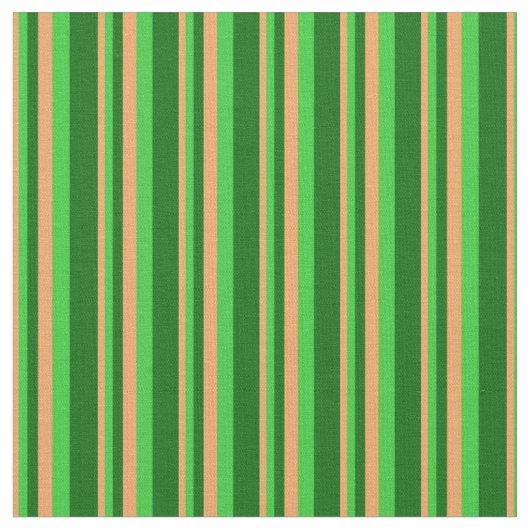 Tissu Brown, vert citron et Motif vert foncé (Fermer)