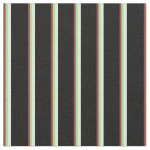 Tissu Brown, vert clair, cyan clair et noir