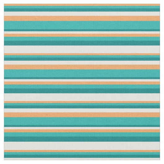 Tissu Brown, vert de mer clair, Turquoise et jaune clair (Fermer)