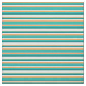 Tissu Brown, vert de mer clair, Turquoise et jaune clair (Échantillon)