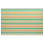 Tissu Brown, vert mer et Motif jaune clair (Yard)