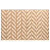 Tissu Brûlé Orange Herringbone Grande échelle (Fat Quarter)