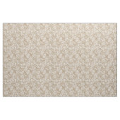 Tissu Brûlons et dentelles beiges doux (Fat Quarter)
