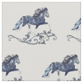 Tissu Brume de bleu de Blámóða (Détail)