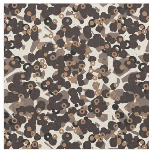 Tissu brun beige marron abstrait (Fermer)